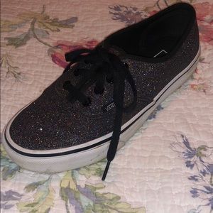 Vans - Black sparkle
